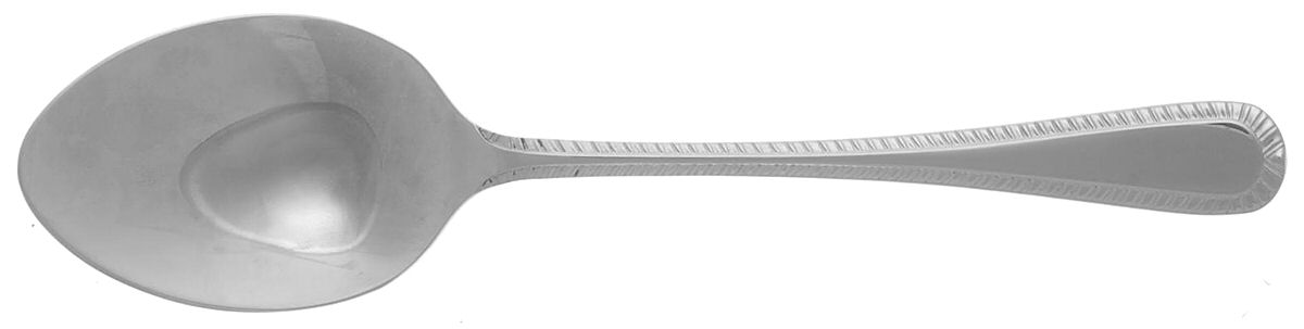 Feather Edge (Stainless) Place/Oval Soup Spoon by Osborne-1