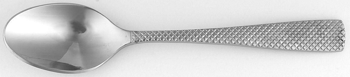 Quanta (Stainless) Teaspoon by Oneida Silver-1