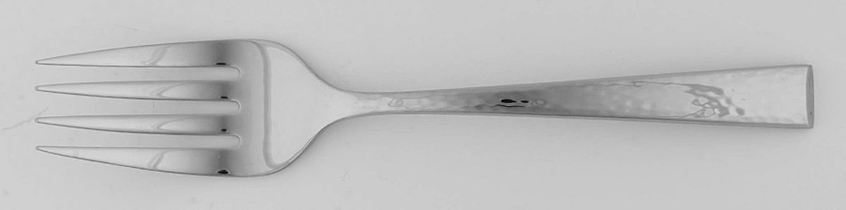 Cabria (Stainless) Medium Solid Cold Meat Serving Fork by Oneida Silver-1