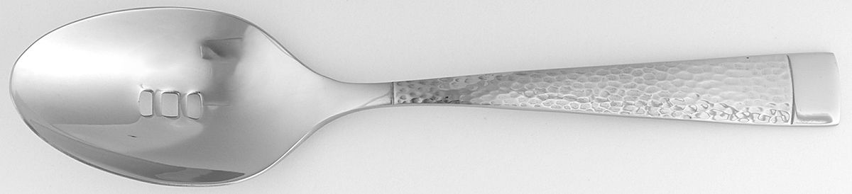 Sambre (Stainless) Pierced Tablespoon (Serving Spoon) by Oneida Silver-1