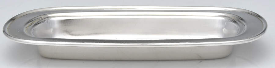 Early American (Silverplate, Hollowware) 1/4 Pound Butter No Lid by Oneida Silver-1