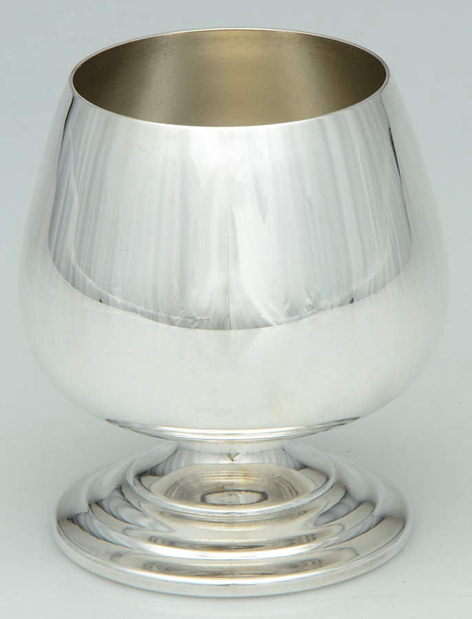OHS372 (Silverplate, Hollowware) Wine Goblet by Oneida Silver-1