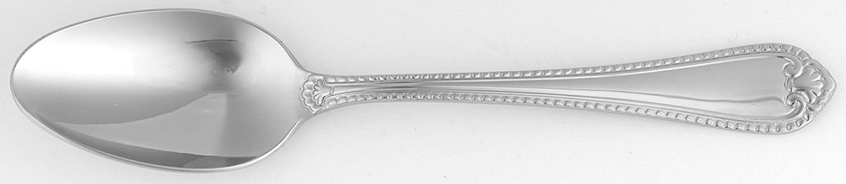 Pacifica (Stainless) Place/Oval Soup Spoon by Oneida Silver-1