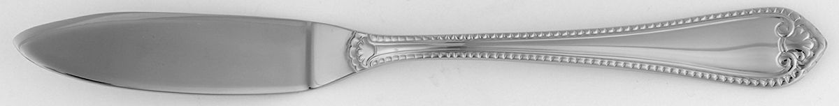 Pacifica (Stainless) Flat Handle Master Butter Knife by Oneida Silver-1