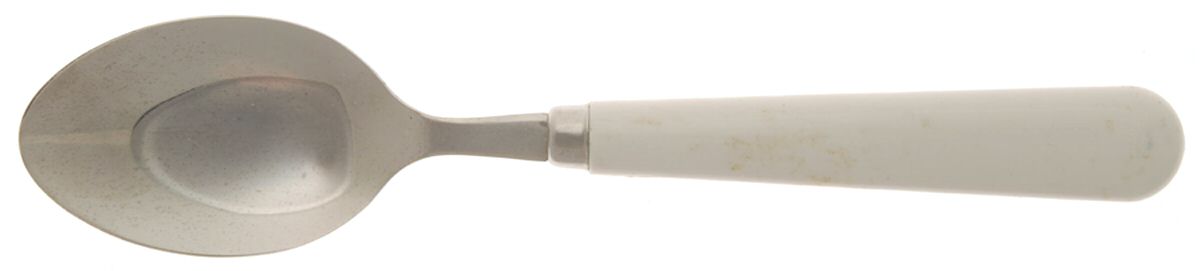 Color Classics II-Pure White (Stainless) Place/Oval Soup Spoon by Oneida Silver-1