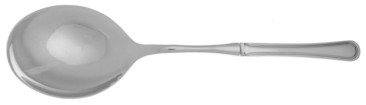 Hollis (Stainless) Casserole Spoon with Smooth Stainless Bowl HC by Oneida Silver-1
