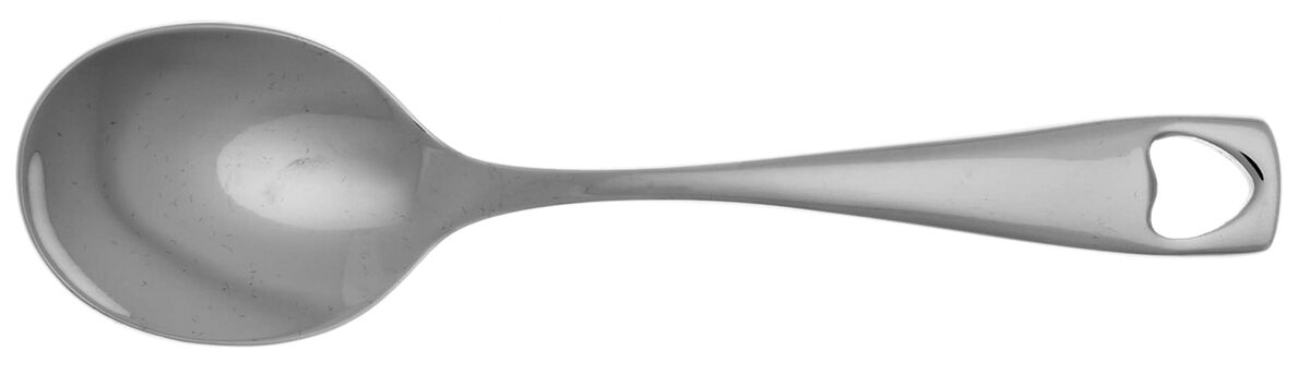 Little Love (Stainless) Straight Handle Baby Spoon by Oneida Silver-1