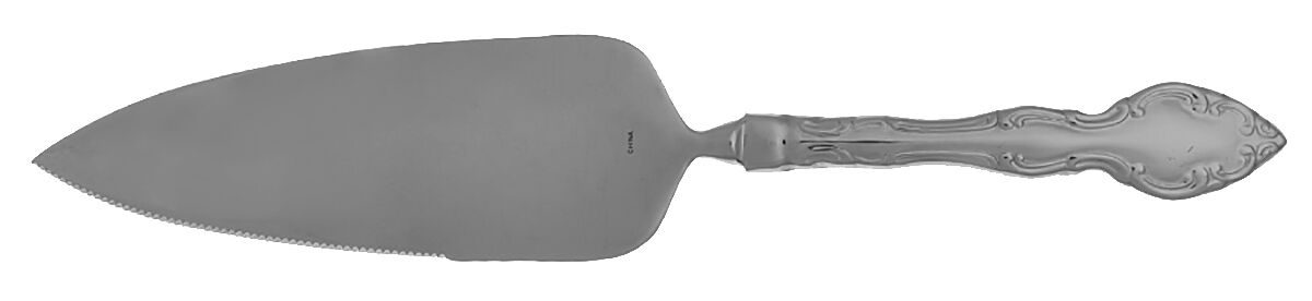 Mikayla (Stainless) Pie Server with Serrated Stainless Blade HC by Oneida Silver-1
