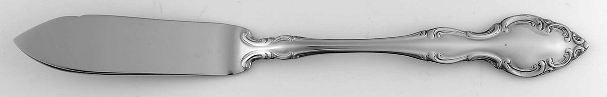 Mikayla (Stainless) Flat Handle Master Butter Knife by Oneida Silver-1