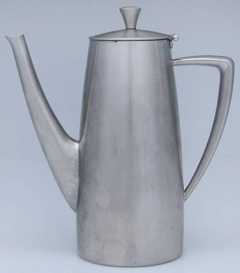 Stiletto (Stainless, Hollowware) Coffee Pot by Oneida Silver-1