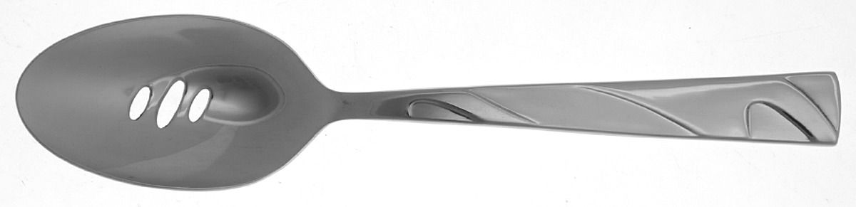 Allude (Stainless) Pierced Tablespoon (Serving Spoon) by Oneida Silver-1