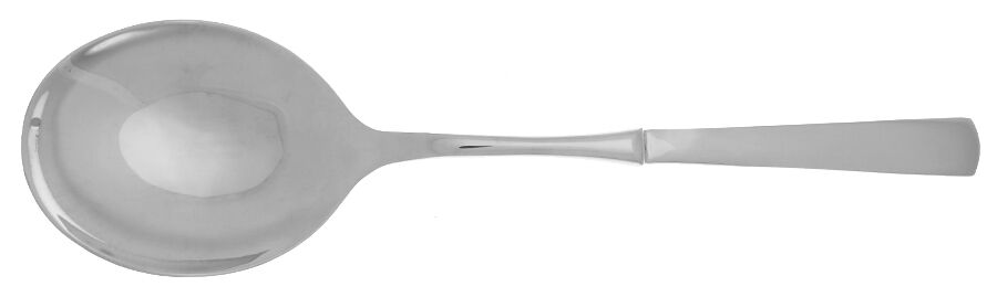 Aptitude (Stainless) Casserole Spoon with Smooth Stainless Bowl HC by Oneida Silver-1