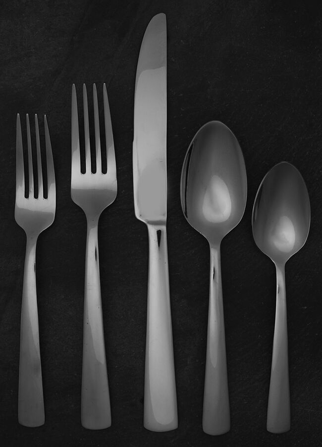 Aptitude (Stainless) 40 Piece Estate Set by Oneida Silver-1