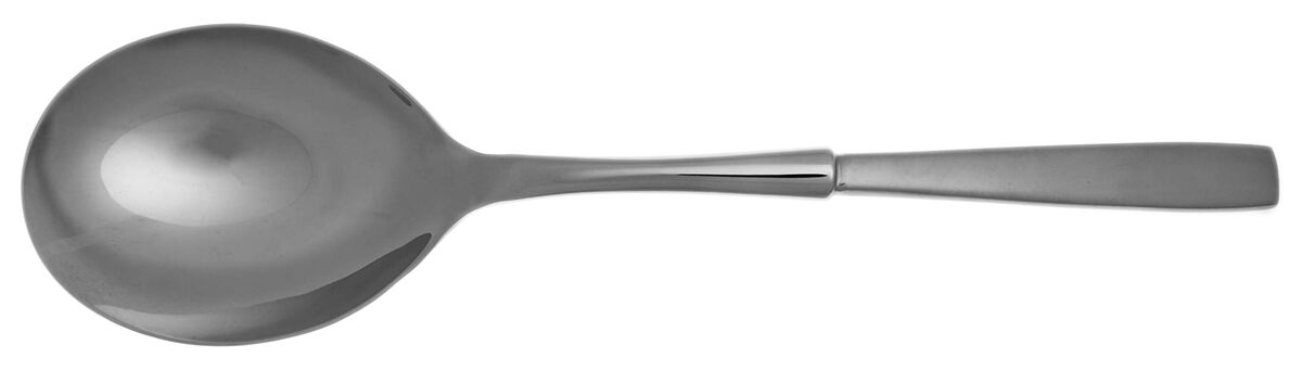 Everdine (Stainless) Casserole Spoon with Smooth Stainless Bowl HC by Oneida Silver-1
