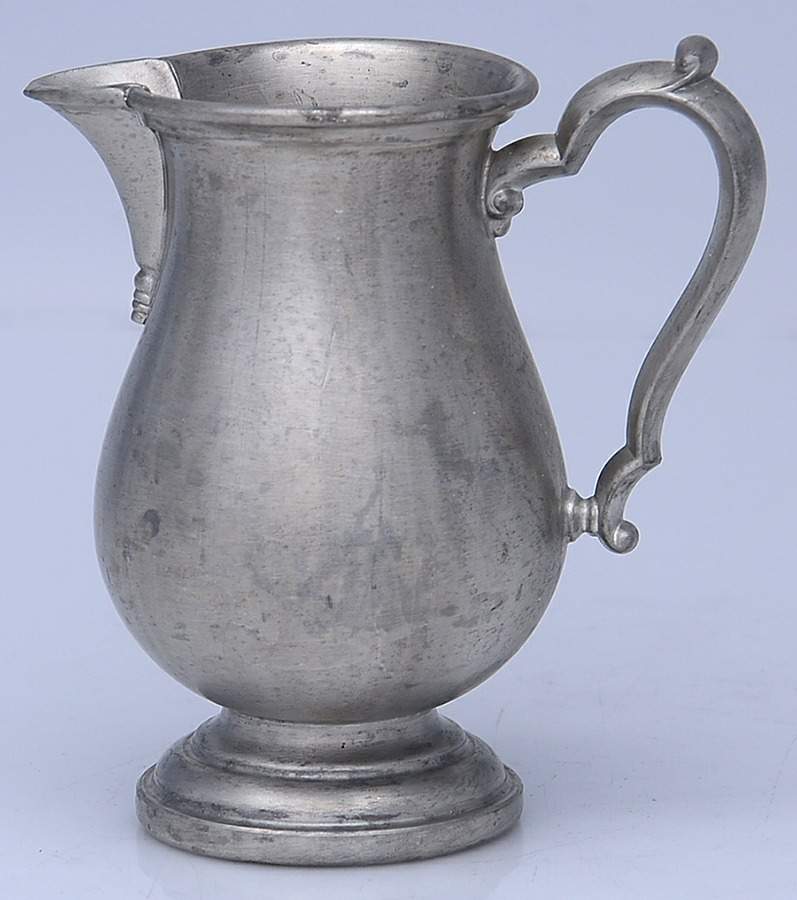 OHS395 (Pewter, Hollowware) Creamer by Oneida Silver-1