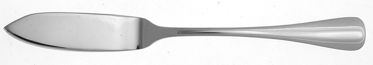 Caswell (Stainless) Flat Handle Master Butter Knife by Oneida Silver-1