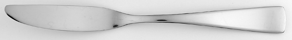 Grayson (Stainless) Flat Handle Master Butter Knife by Oneida Silver-1
