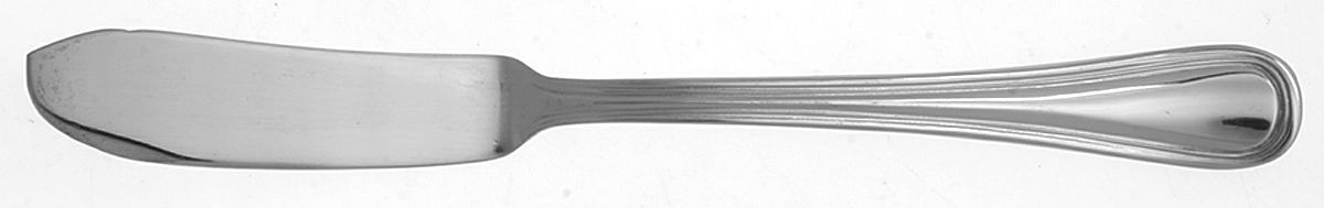 Tress (Stainless) Flat Handle Master Butter Knife by Oneida Silver-1