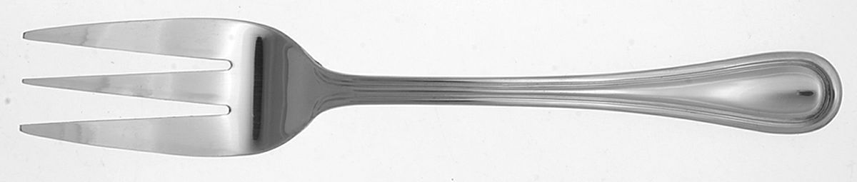 Tress (Stainless) Medium Solid Cold Meat Serving Fork by Oneida Silver-1