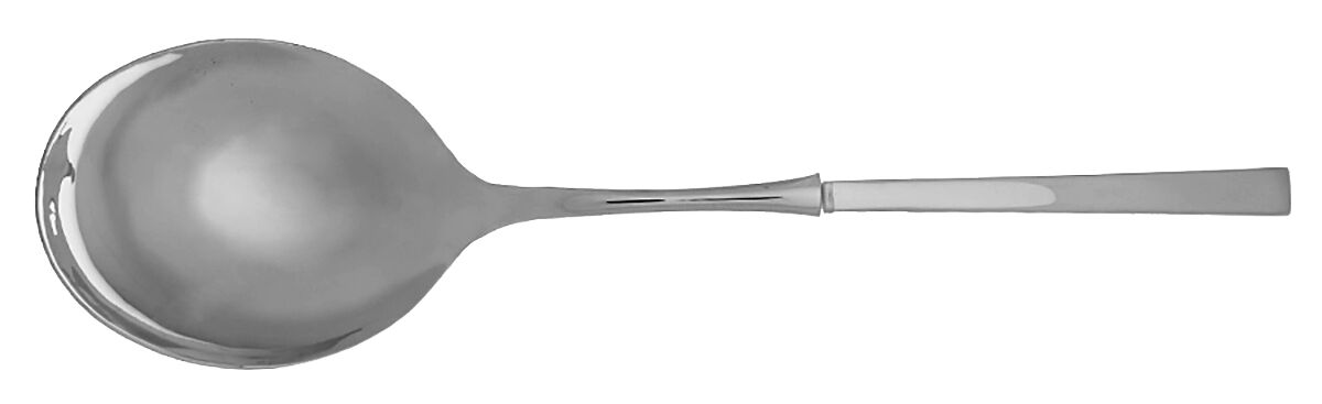Dupree (Stainless) Casserole Spoon with Smooth Stainless Bowl HC by Oneida Silver-1