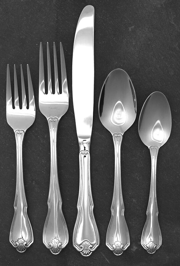 Pinta (Stainless) 5 Piece Place Setting by Oneida Silver-1