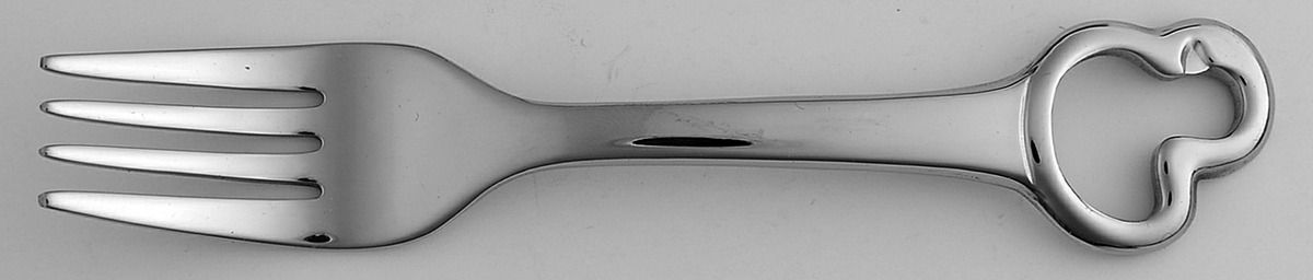 Duckling (Stainless) Baby Fork by Oneida Silver-1