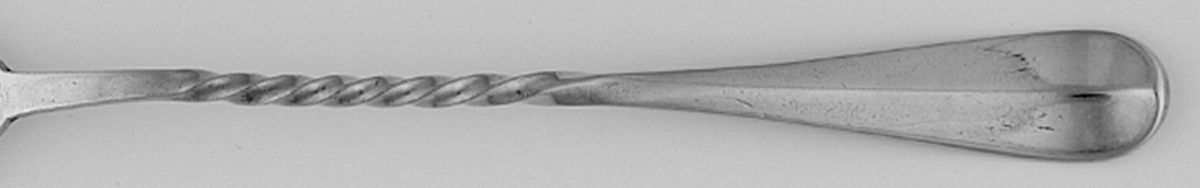 OHS398 (Silverplate) Parfait Spoon (Solid Piece) by Oneida Silver-1