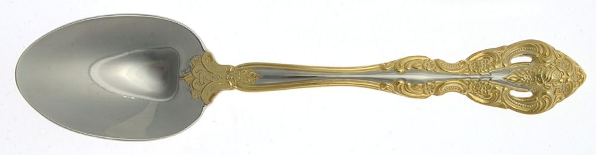 Golden Michelangelo (Stainless) Place/Oval Soup Spoon by Oneida Silver-1