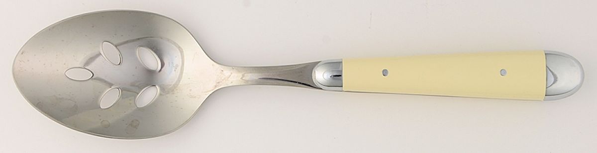 Palette-Ivory (Stainless) Pierced Tablespoon (Serving Spoon) by Oneida Silver-1