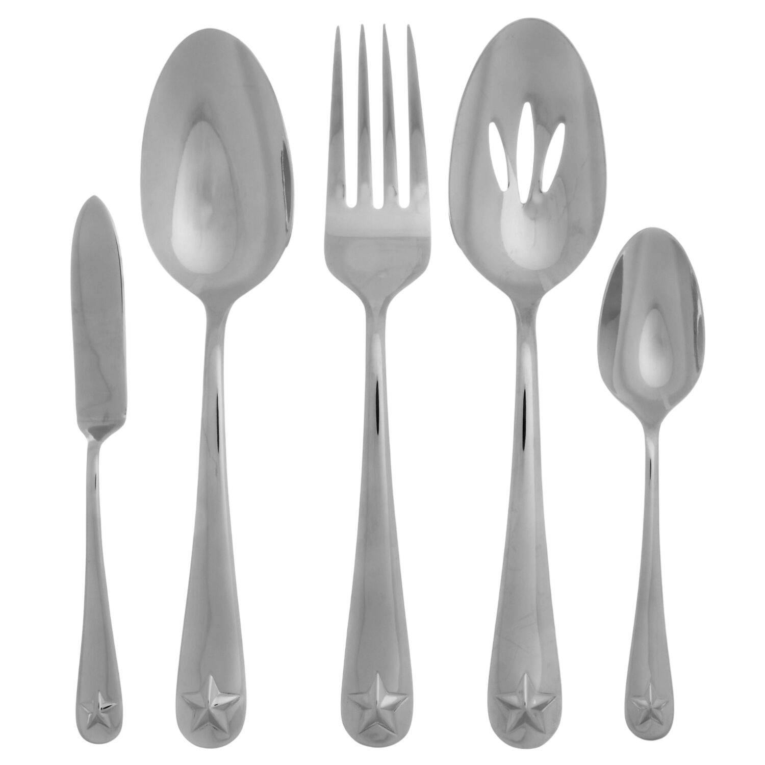 Tindra (Stainless) 5 Piece Hostess Set by Oneida Silver-1