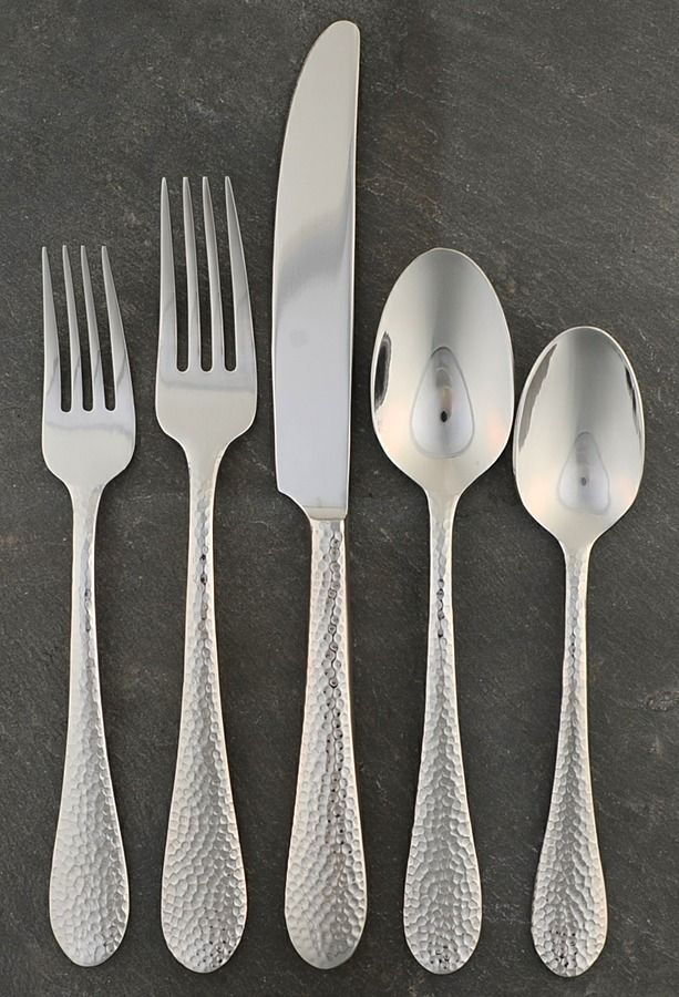 Tibet (Stainless) 5 Piece Place Setting by Oneida Silver-1
