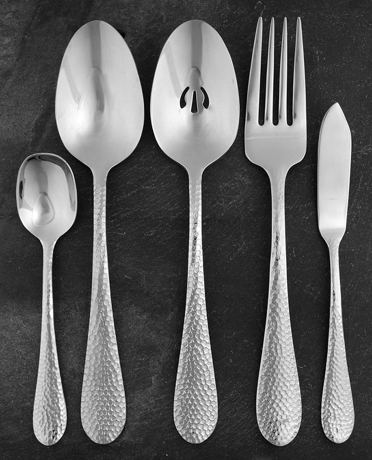 Tibet (Stainless) 5 Piece Hostess Set by Oneida Silver-1