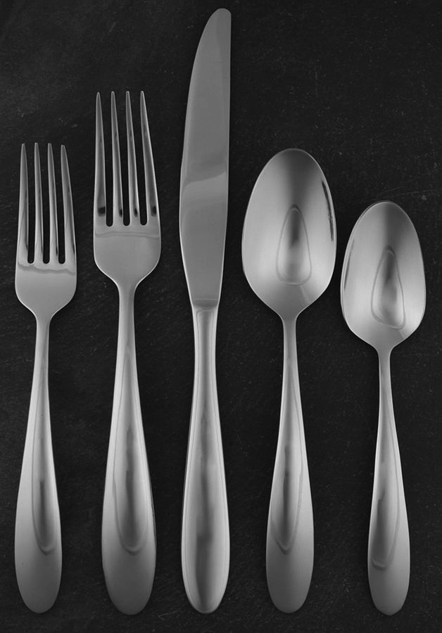 Landon (Stainless) 5 Piece Place Setting by Oneida Silver-1