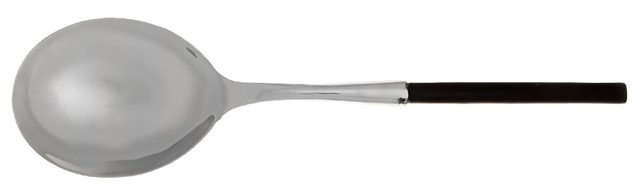 Raven (Stainless) Casserole Spoon with Smooth Stainless Bowl HC by Oneida Silver-1