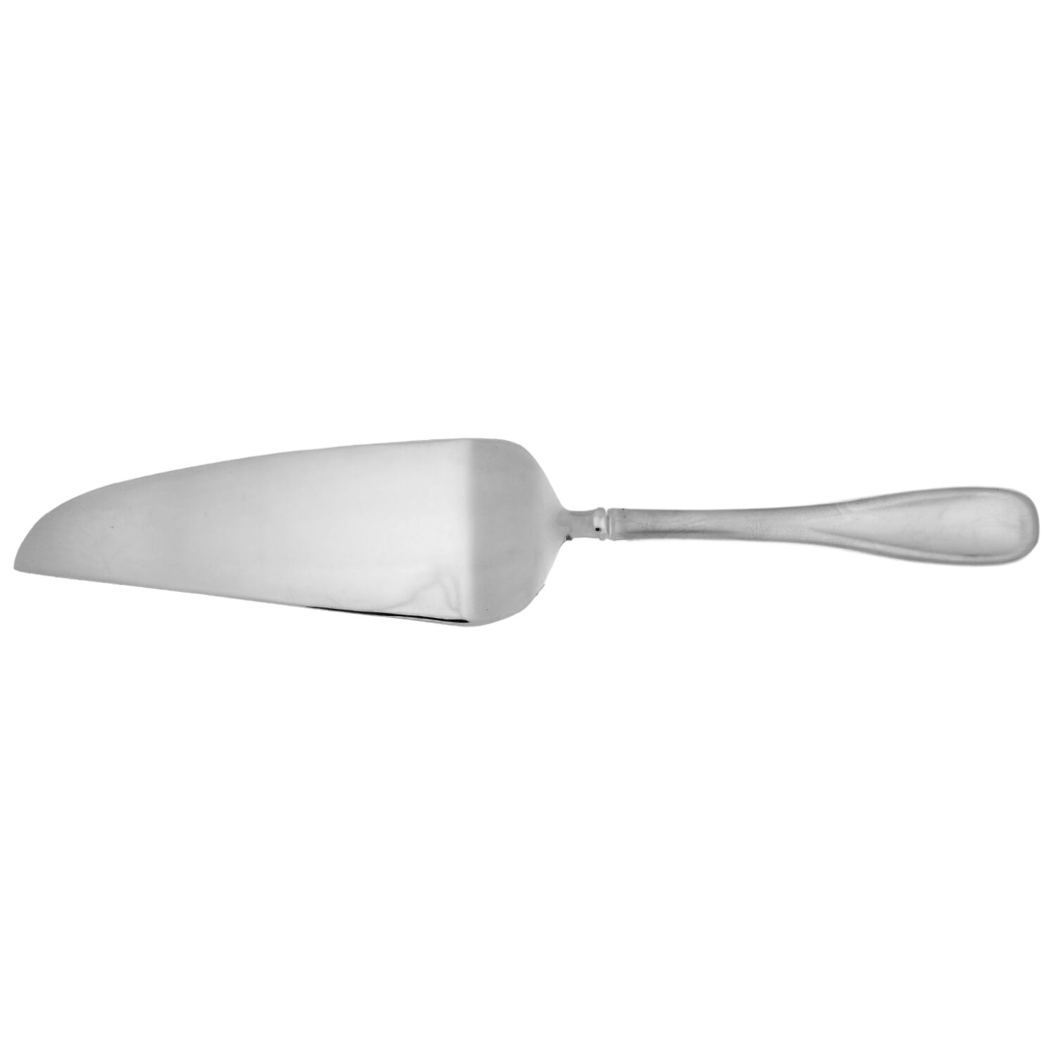 Satin Voss (Stainless) Pie and Cake Server with Stainless Blade HC by Oneida Silver-1