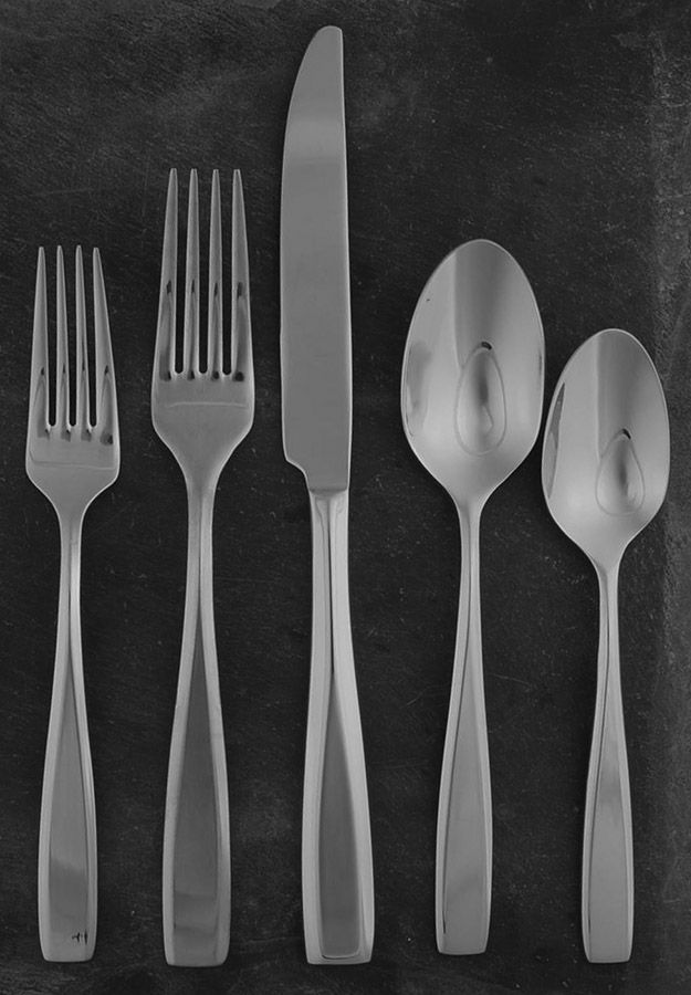 Continuim (Stainless) 5 Piece Place Setting by Oneida Silver-1