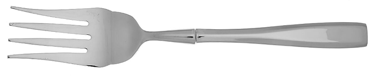 Continuim (Stainless) Cold Meat Fork Large, Stainless Tines HC by Oneida Silver-1