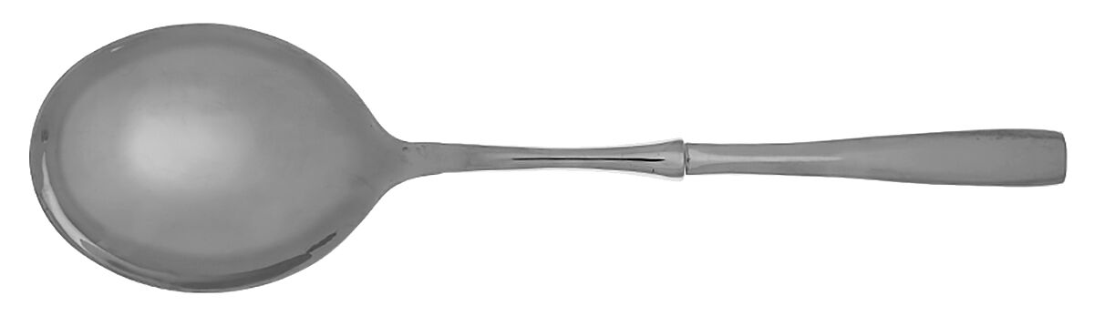 Continuim (Stainless) Casserole Spoon with Smooth Stainless Bowl HC by Oneida Silver-1