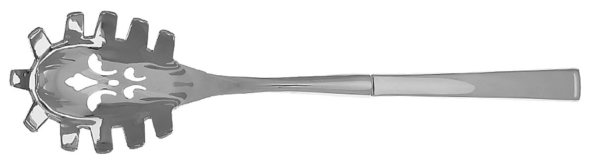 Perry (Stainless) Pasta Server with Stainless Bowl HC by Oneida Silver-1
