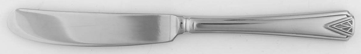Deauville (Stainless) Master Butter Spreader, Solid Piece by Oneida Silver-1