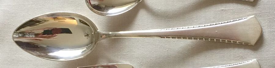 OKA15 (Sterling) Place/Oval Soup Spoon by Otto Kaltenback (OKA)-1