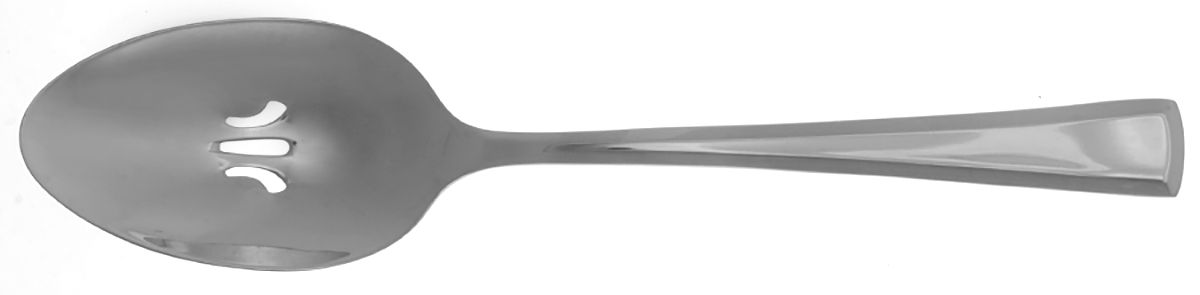 Noble (Stainless) Pierced Tablespoon (Serving Spoon) by Oneida Silver-1