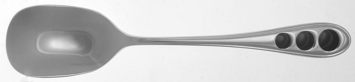 Adriatic (Stainless) Sugar Spoon by Oneida Silver-1