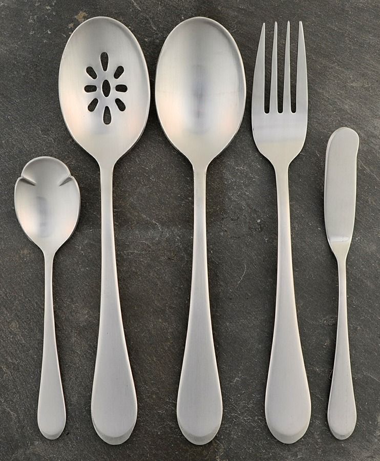Satin Icarus (Stainless) 5 Piece Hostess Set by Oneida Silver-1