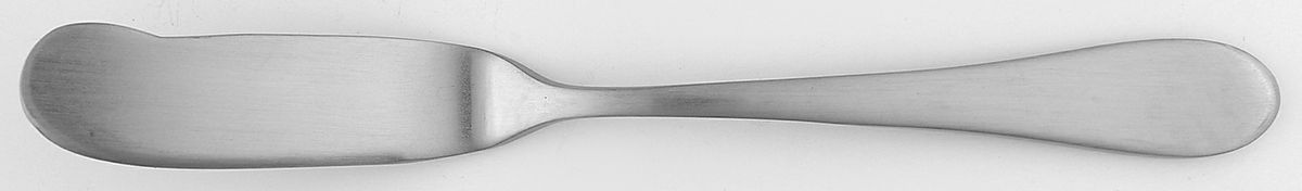 Satin Icarus (Stainless) Flat Handle Master Butter Knife by Oneida Silver-1