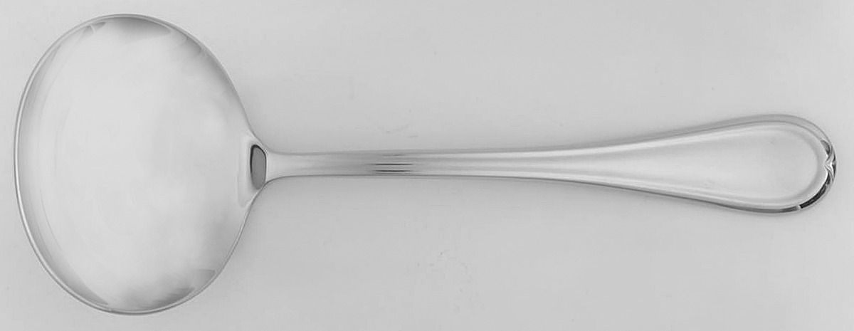 Clariat (Stainless) Solid Gravy Ladle by Oneida Silver-1