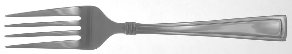 Butler (Stainless) Medium Solid Cold Meat Serving Fork by Oneida Silver-1