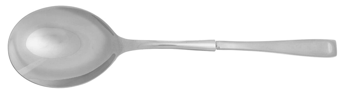 Satin Moda (Stainless) Casserole Spoon with Smooth Stainless Bowl HC by Oneida Silver-1