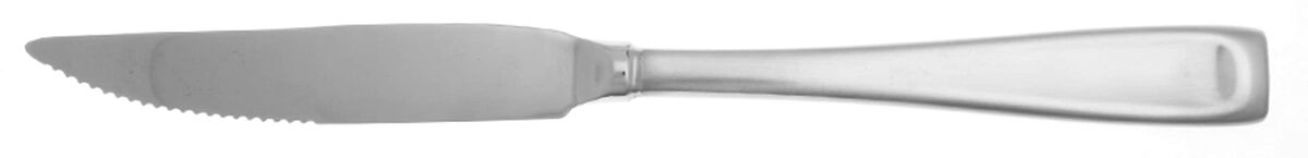Satin Moda (Stainless) Steak Knife Individual Hollow, Serrate HC by Oneida Silver-1