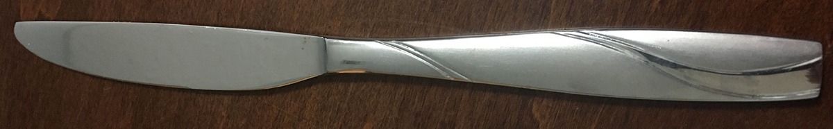 Silva (Stainless) Modern Solid Knife by Oneida Silver-1